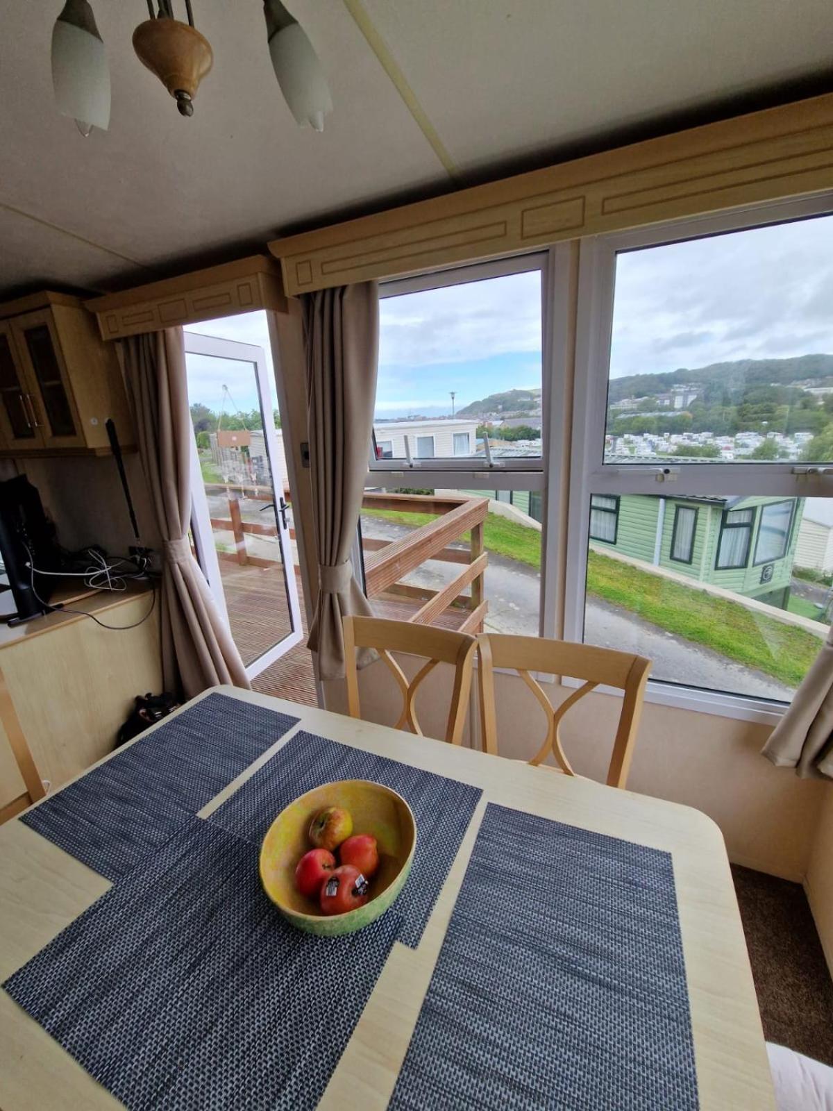 Haven On The Hill 2 Bed Caravan With Town Views Of Aberystwyth F7 Exterior photo