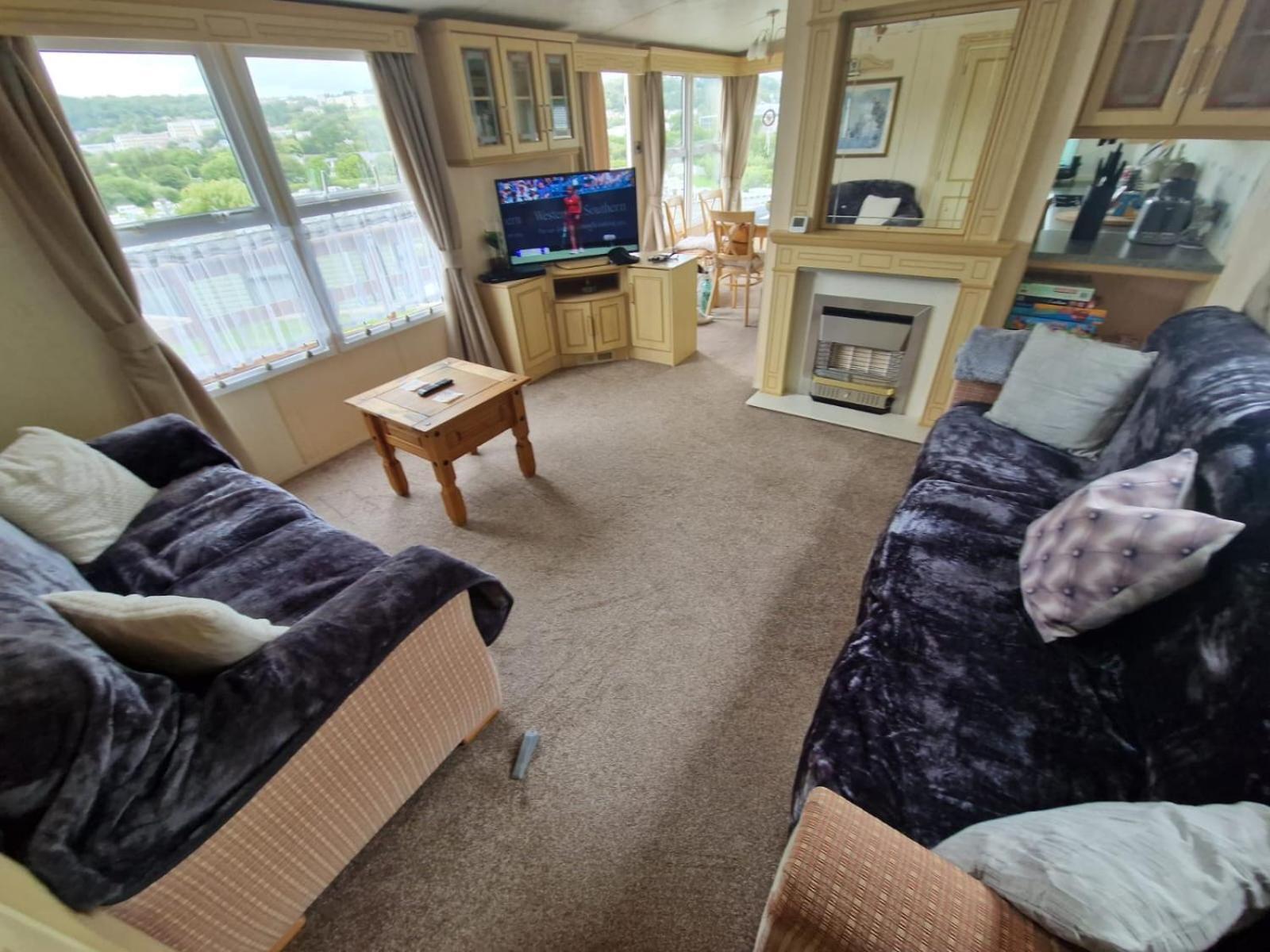 Haven On The Hill 2 Bed Caravan With Town Views Of Aberystwyth F7 Exterior photo
